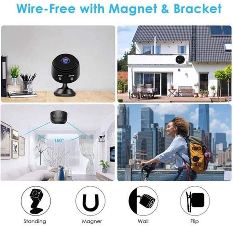 Magnetic Wi-Fi Mini Spy Camera