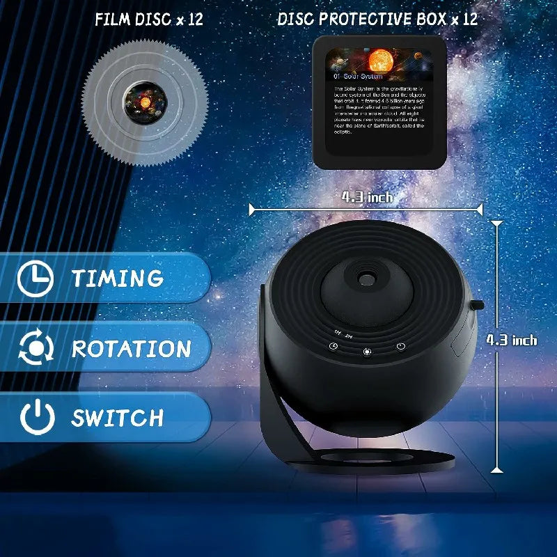 360° Rotating Sky Projector