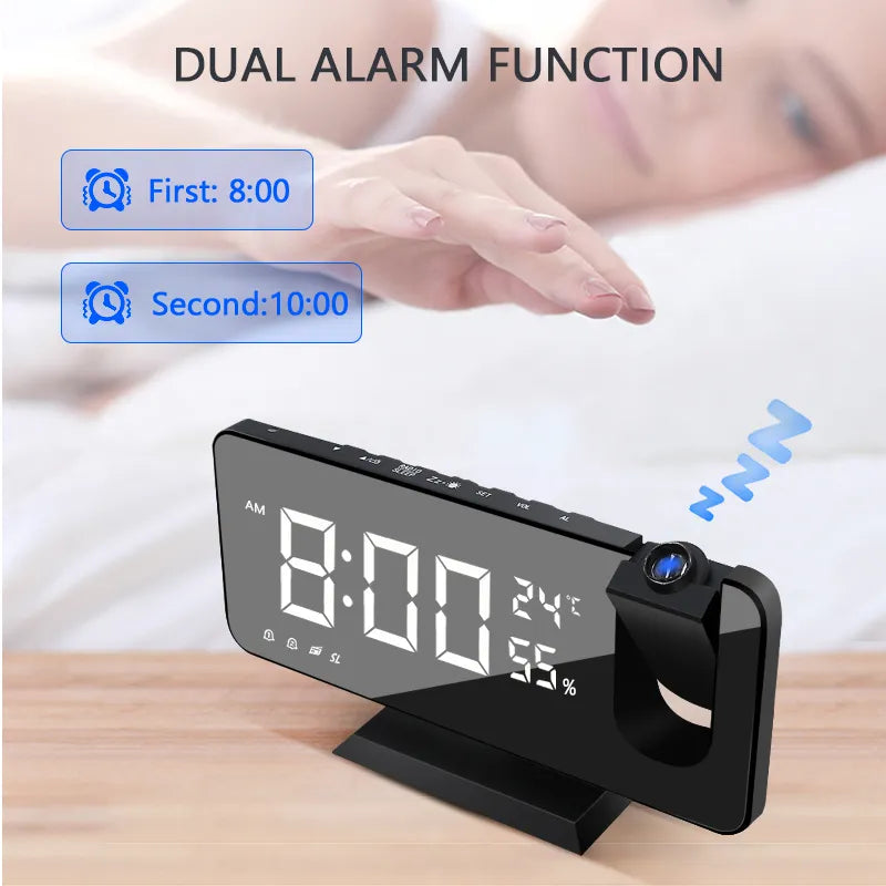 LED Digital Alarm Clock Table Watch