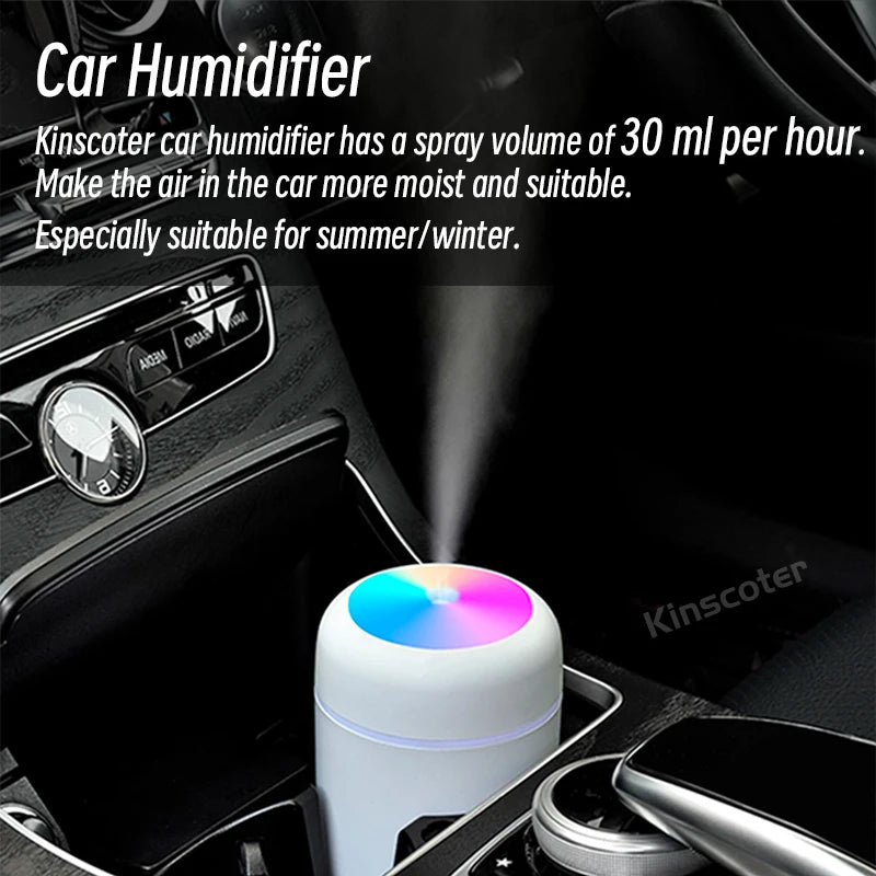 Portable Mini Humidifier & Essential Oil Diffuser