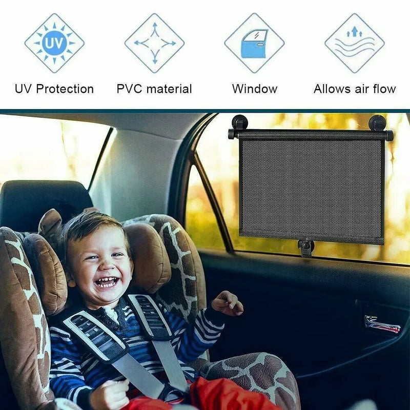 Auto Side Window Roll Curtain