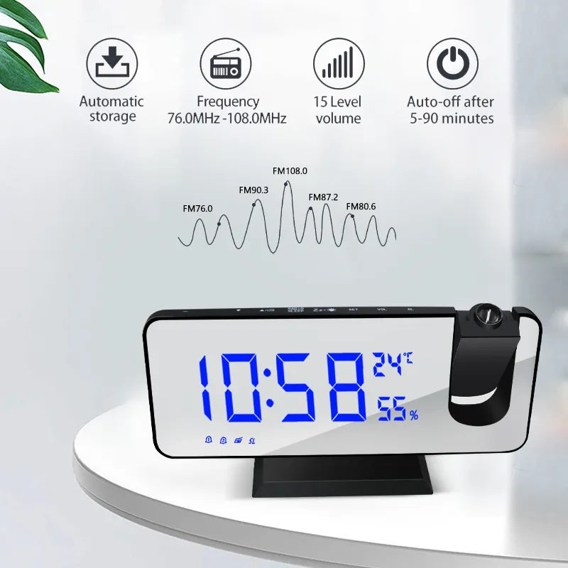 LED Digital Alarm Clock Table Watch