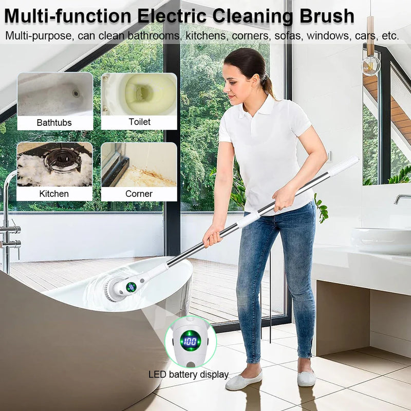 8-in-1 Electric Cleaning Brush